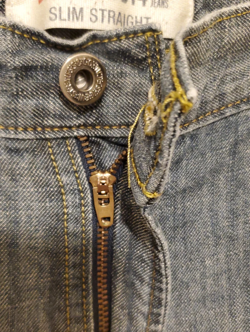Levi's 514 Men's Slim Straight Fit Jeans Size 36x32